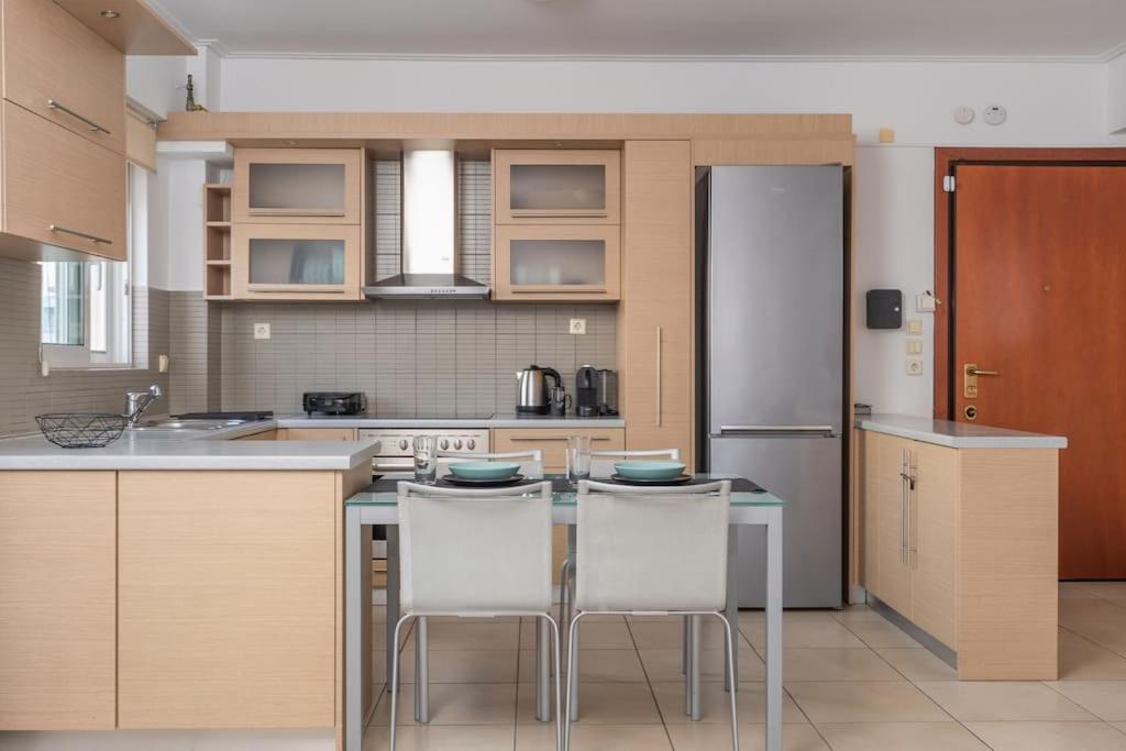Bright & Elegant 2Bd Apt W/ View Athens Ngoại thất bức ảnh